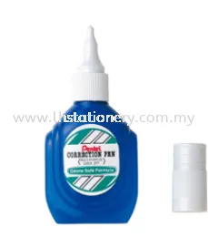 Pentel Correction Pen & Bottle Blue Series 