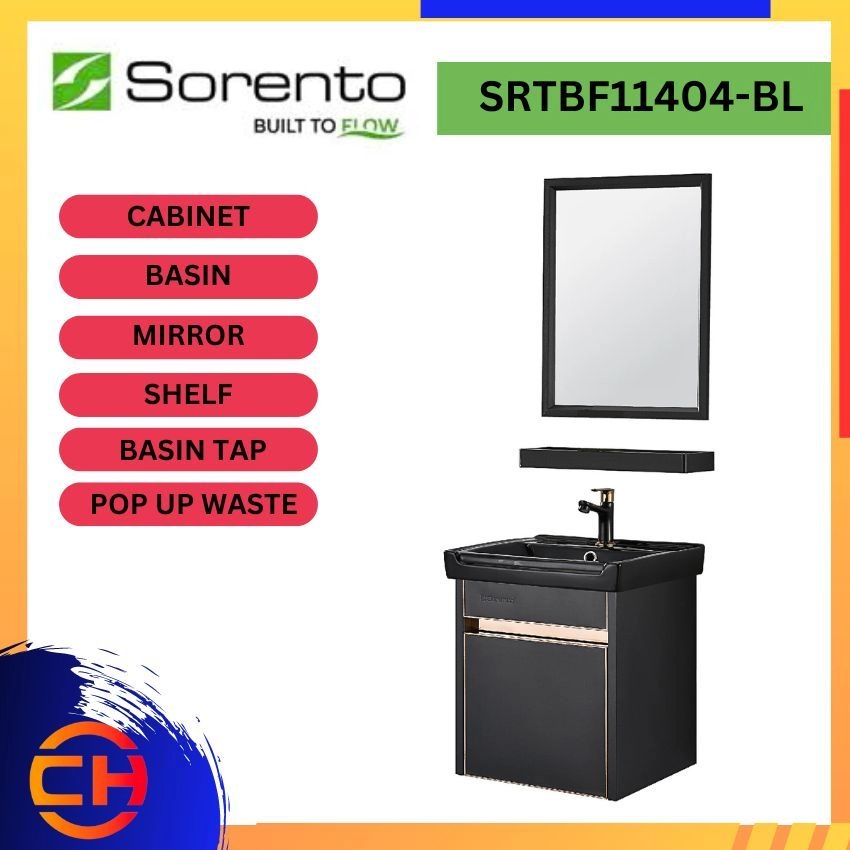 SORENTO BATHROOM FURNITURE  SRTBF11404-BL  6 IN 1 BATHROOM FURNITURE