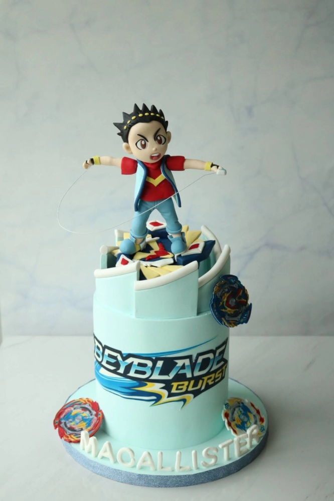 Beyblade Cake