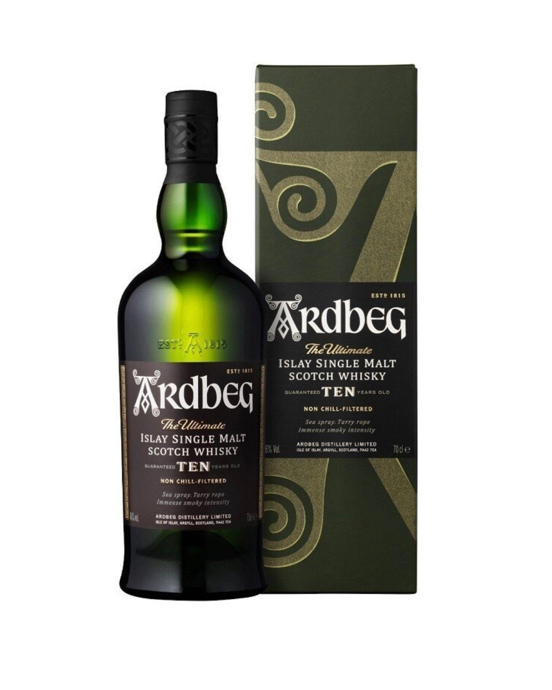 ARDBEG '10 YEARS OLD' SINGLE MALT SCOTCH WHISKY