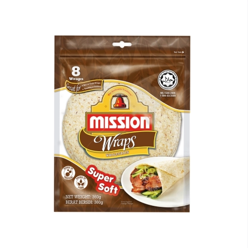 Mission Wraps Wholegrain 8x360g