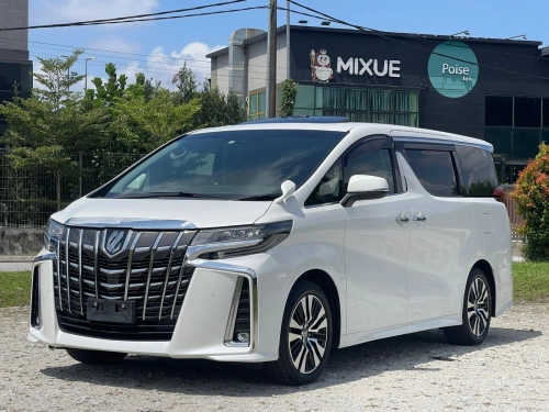 2021 Toyota Alphard 2.5 SC 32k Mileage P.White Sunroof