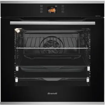 Brandt 60cm Pyrolytic Built In Oven (73L) BOP 7568LX