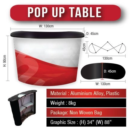 Pop Up Table