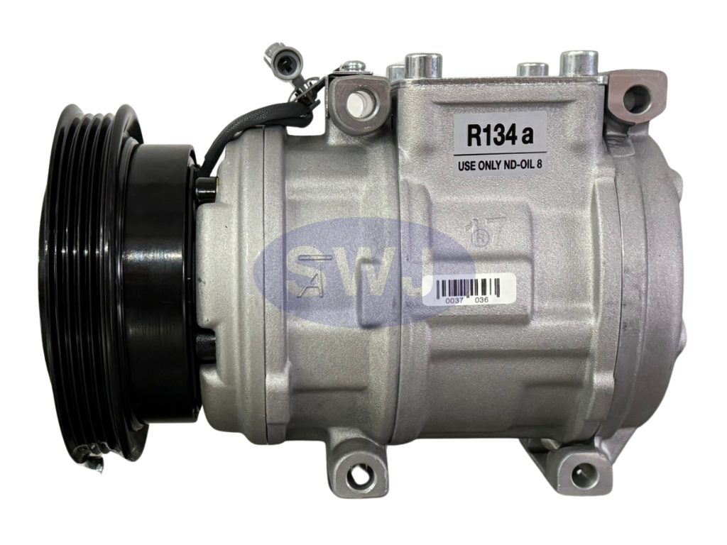 10PA17C 4PK-12V (Petrol) compressor (New) R134a (C) [TOY 153]