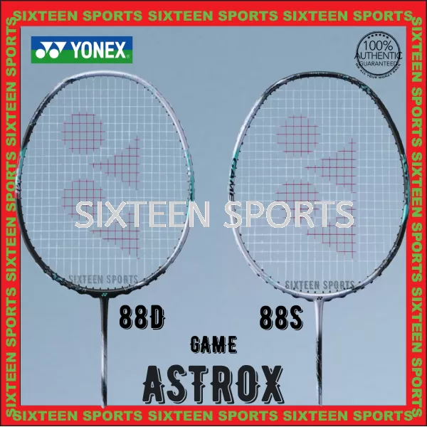 Yonex Astrox 88D / S GAME - 3RD GEN (C/W Yonex BG66 UM string & Ac102 Overgrip) 2024
