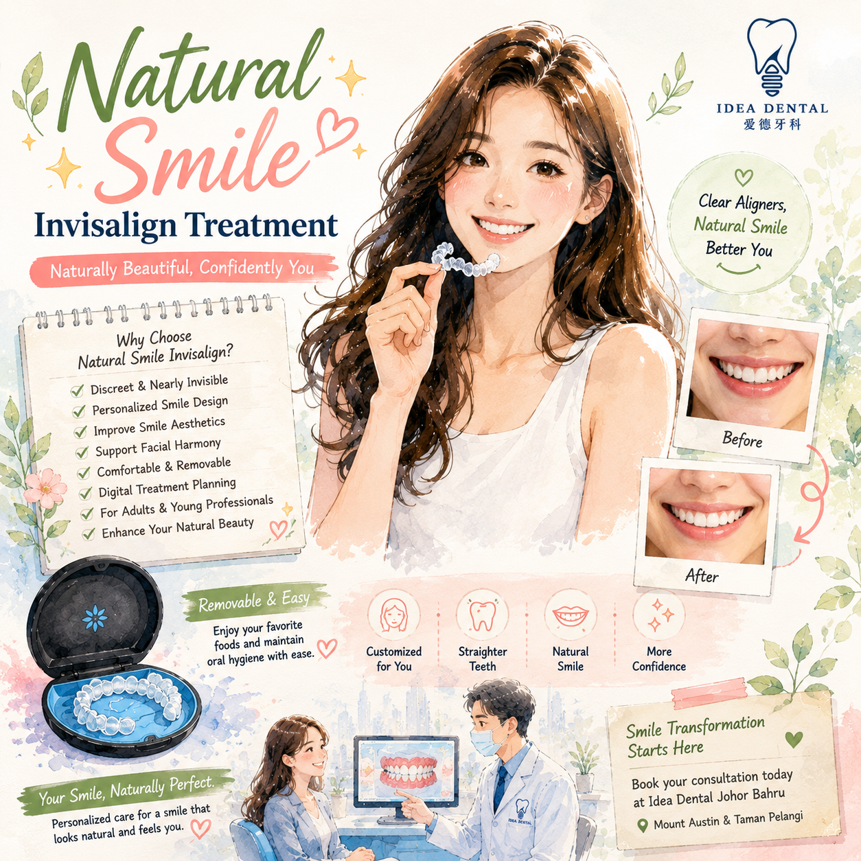 Natural Smile Invisalign Treatment