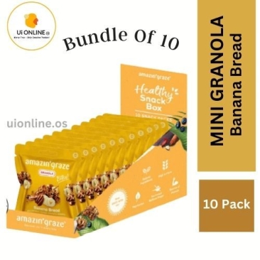 Amazin' Mini Granola Bites Banana Bread (10pack)