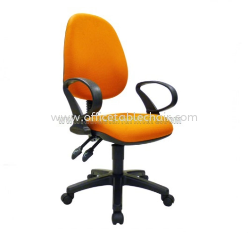 NOBLE TYPIST CHAIR FABRIC C/W POLYPROPYLENE BASE TZ 4200 (A)