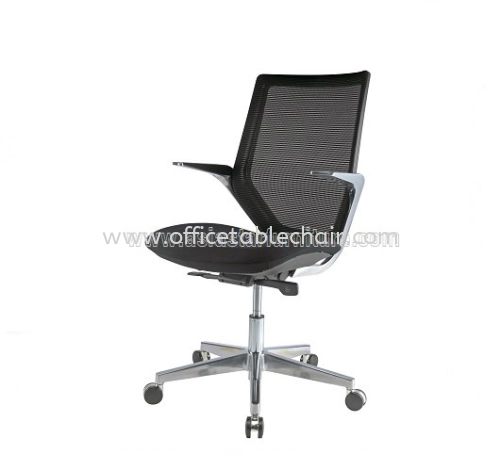 Z1 MEDIUM BACK ERGONOMIC MESH CHAIR WITH ALUMINIUM DIE-CAST BASE