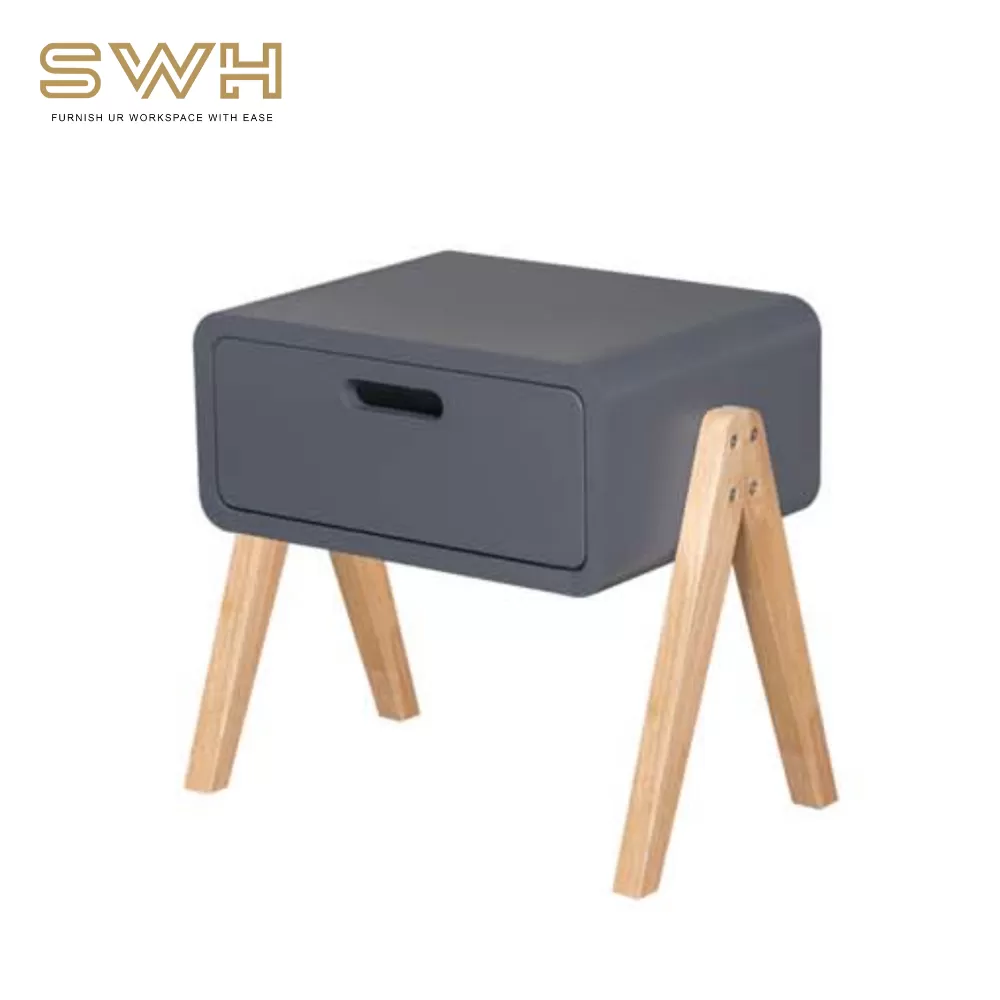 TIMBER Solid Wood (G) BedSide Table Cabinet | Bedroom Furniture Store