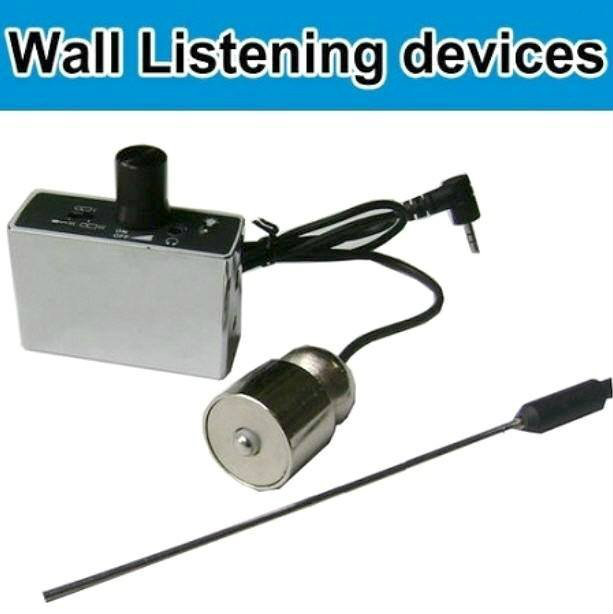 High Sensitive Wall Detect Listening Device with Memory card slot (can make audio recording)