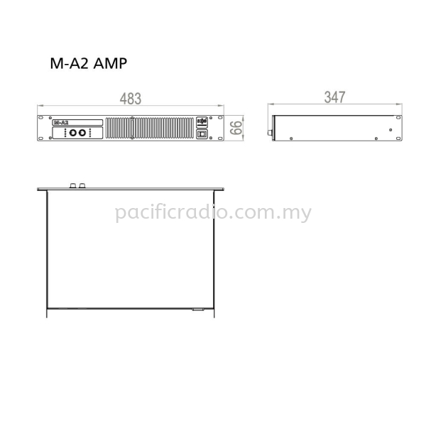 M-A2 amplifier diagram