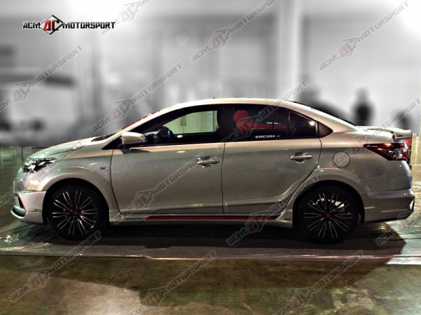 Toyota Vios 2013 RZ Side Skirt Bodykit