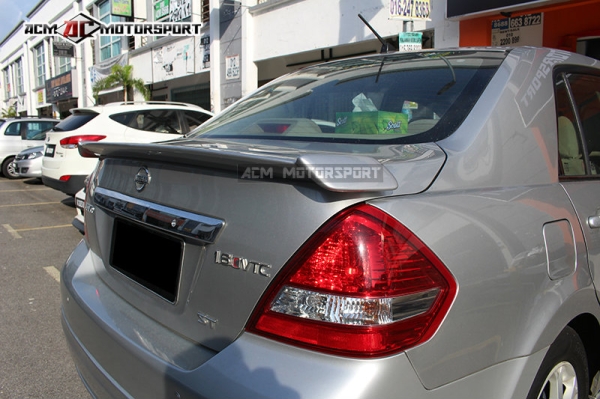 Nissan Latio sedan Impul spoiler