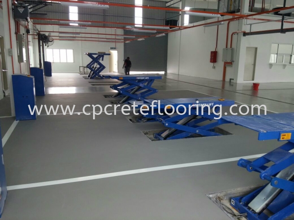 Honda Semenyih PU Flooring