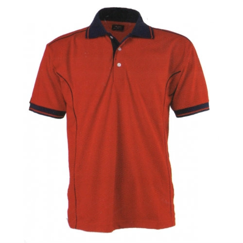 2521 Polo with Piping Design