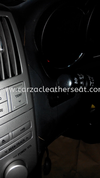 TOYOTA HARRIER REPLACE DASH BOARD