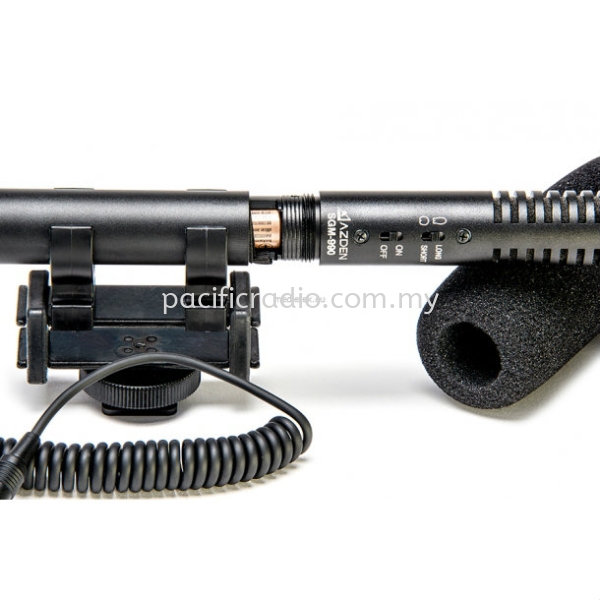  Azden SGM-990+i Shotgun Microphone for Mobile Device Recording