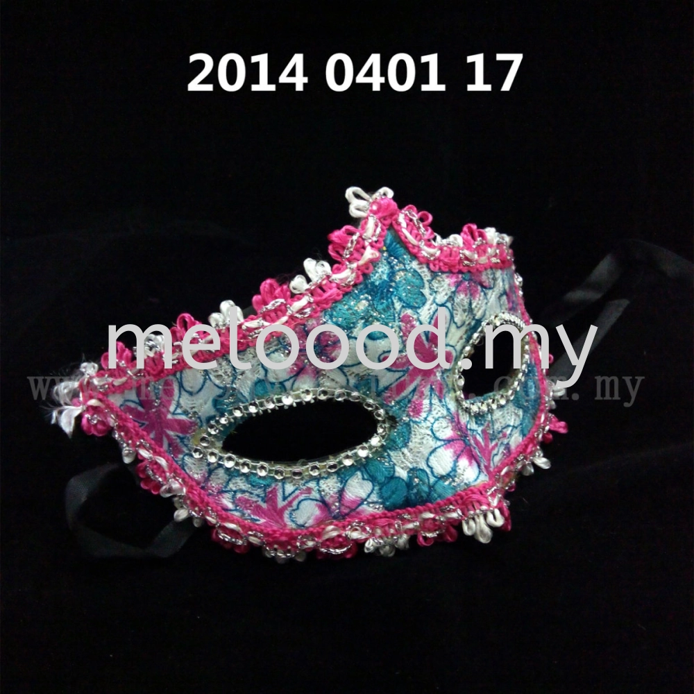 Flower Lace Half Mask - 2014 0401