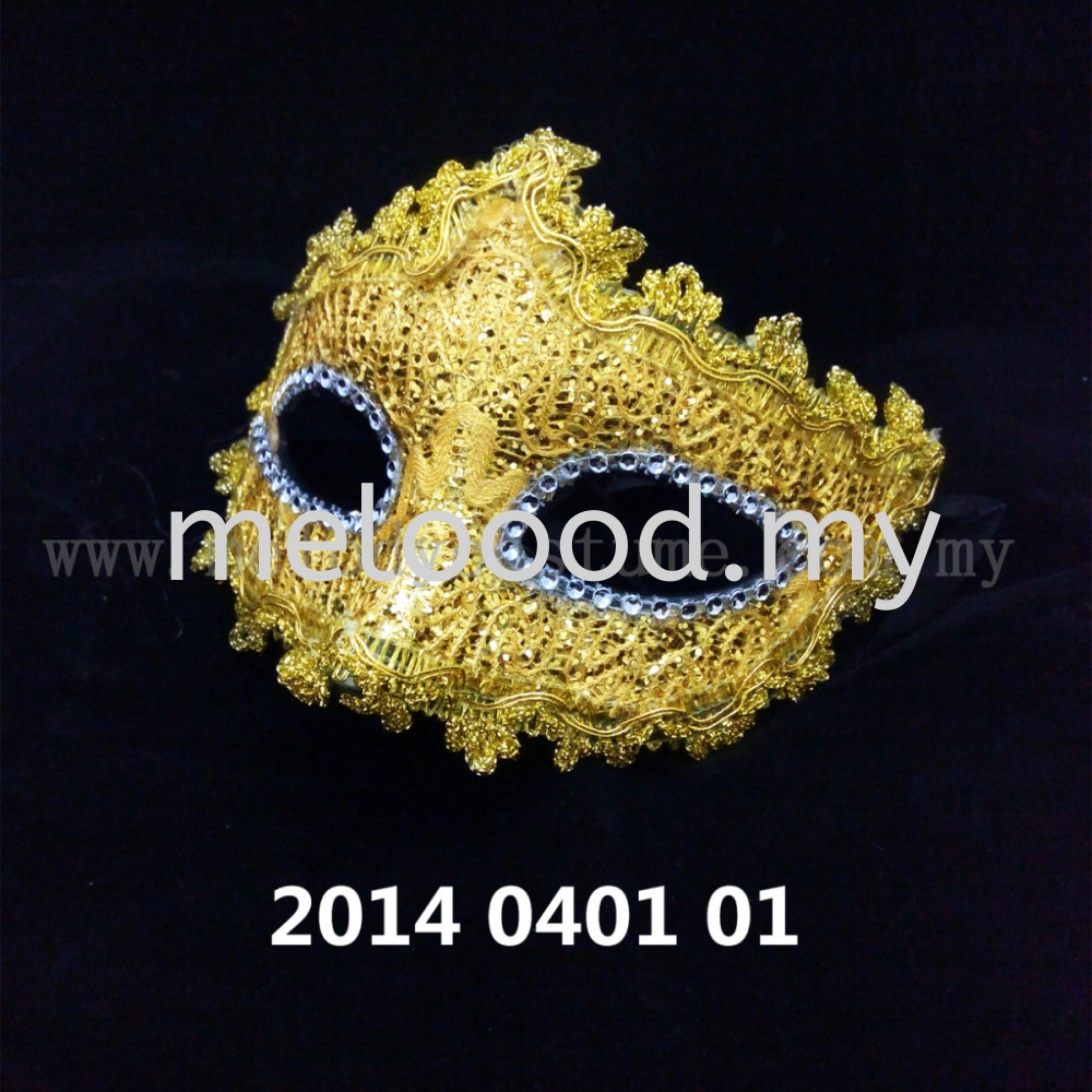 Flower Lace Half Mask - 2014 0401