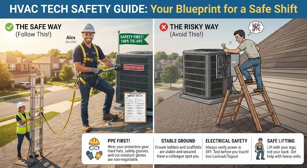 aircond technician occupational safety guide