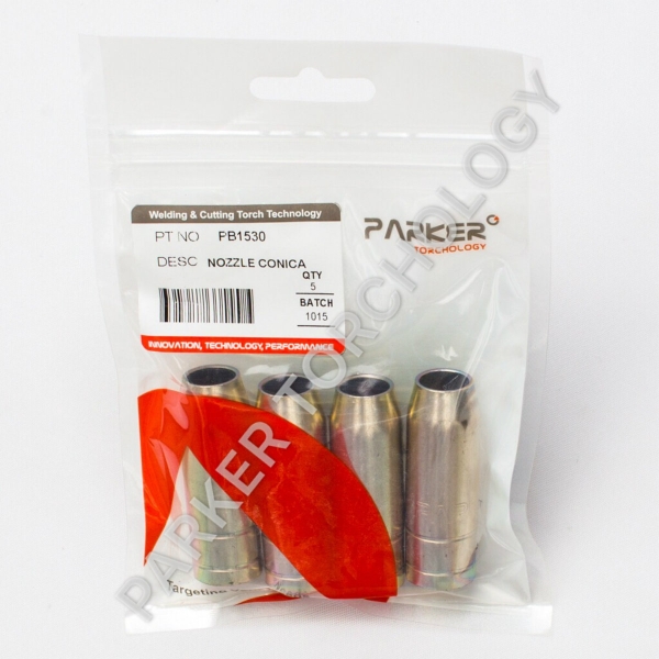 PARKER SB15 NOZZLE CONICAL COPPER 1.0MM WALL