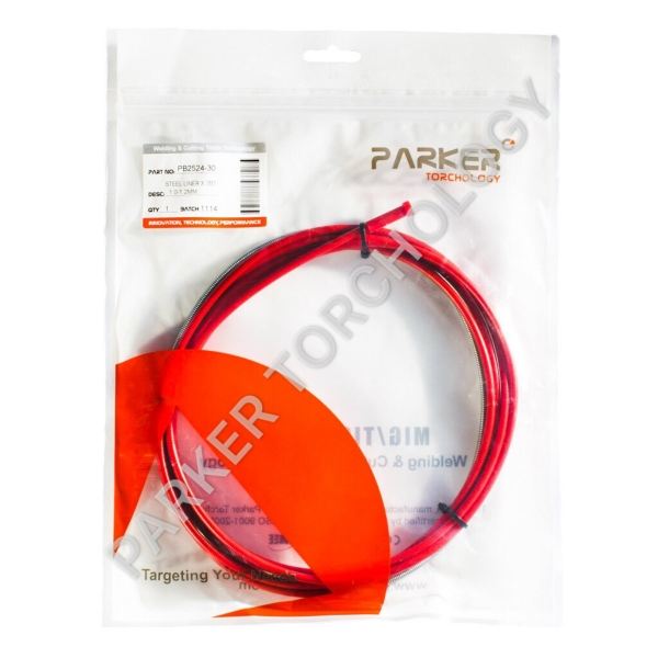 PARKER SB24 STEEL LINER 1.0-1.2MM 3MTR/4MTR/5MTR