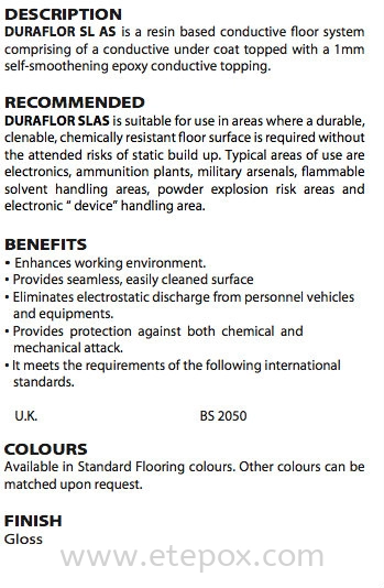 Anti static Epoxy Description