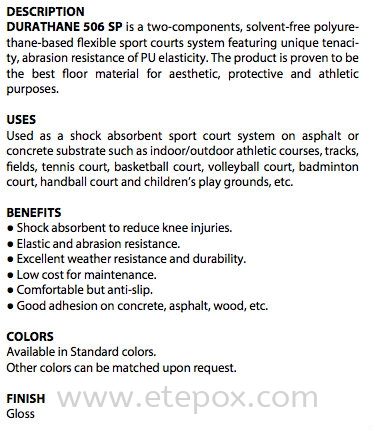 PU Sport Court Description