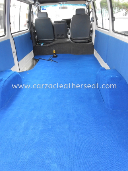 TOYOTA VAN REPLACE CARPET & ROOF LINER