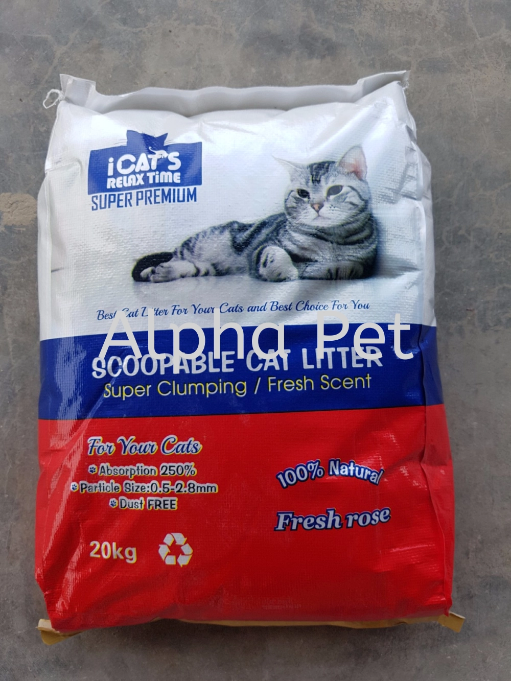 iCat's 20kg Super Premium Cat Litter (IC8020)