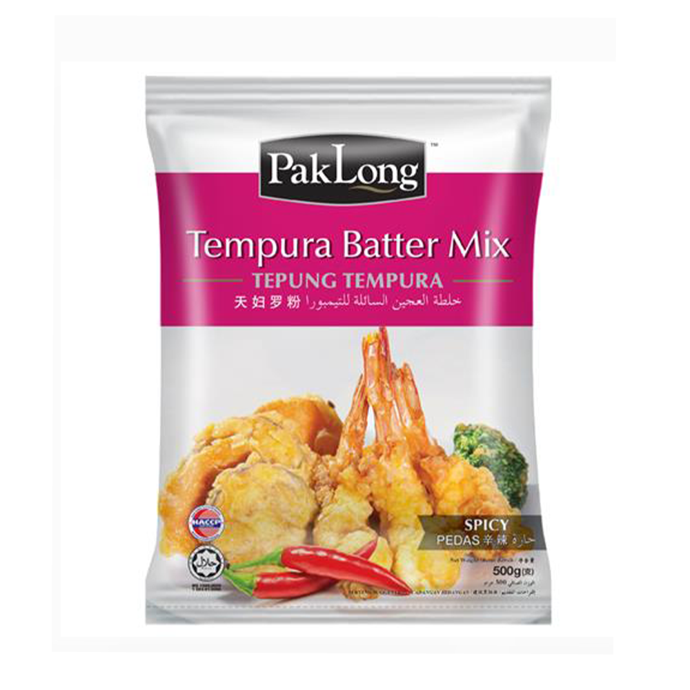 Pak Long Tepung Tempura Pedas / Tempura Batter Mix Spicy 500g
