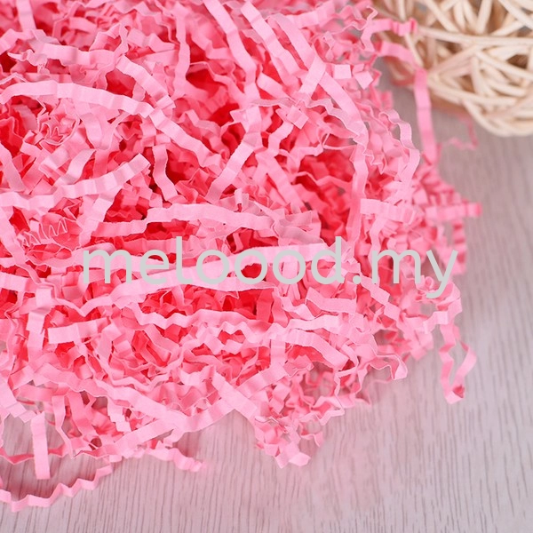 50g/bag Raffia Shredded Paper Candy Box Gift Box Stuffing Colored Raffia Shreds