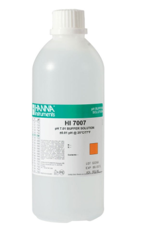 HI7007L pH 7.01 Calibration Solution (500 mL)