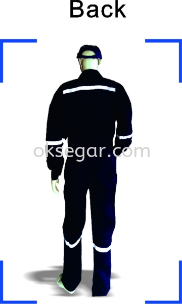 Coverall c/w Reflector