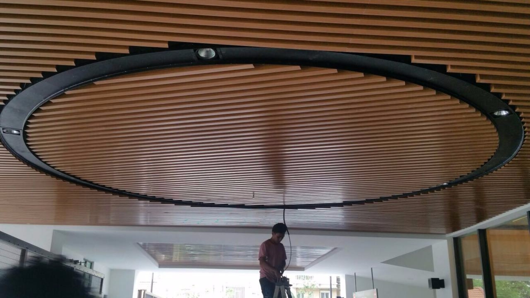 Aluminium Baffle Ceiling