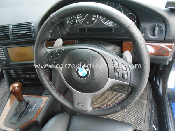 BMW E39 REPLACE M SPORT STEERING WHEEL LEATHER