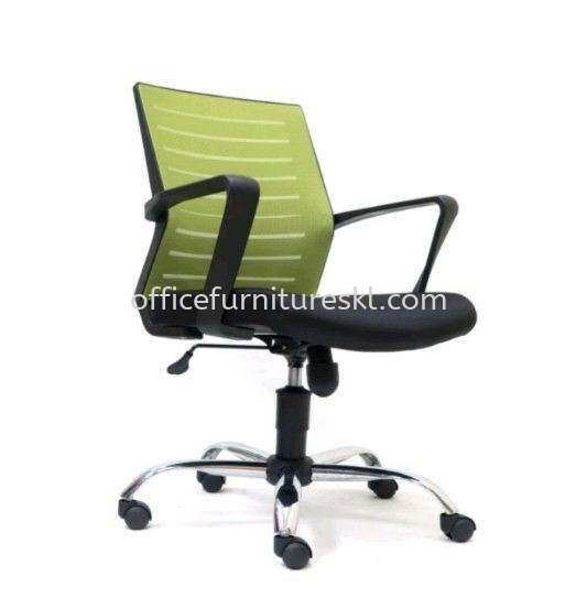 BURNLEY LOW ERGONOMIC CHAIR | MESH OFFICE CHAIR SOLARIS DUTAMAS KL