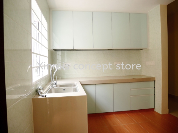 Aluminium kitchen cabinet - Kepong