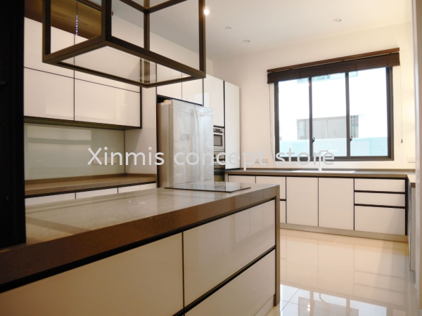 Aluminium kitchen cabinet - Desa Petaling