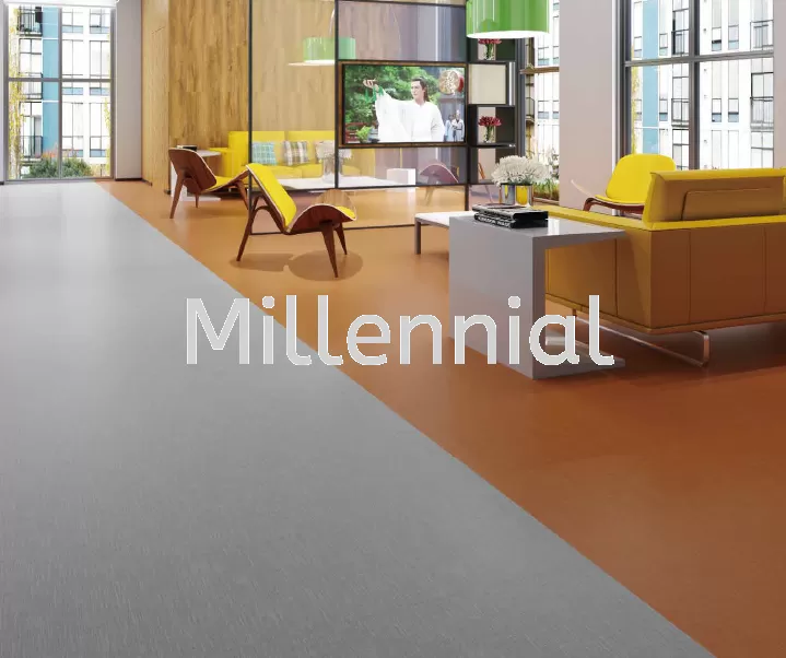 DH 3301 Autumn Orange - 3mm Millennial Highlight Vinyl Plank