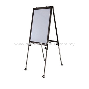 CONFERENCE FLIP CHART BOARD BLACK FRAME