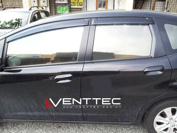 HONDA JAZZ / FIT (3 = 75MM) venttec door visor