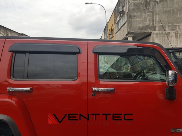 HUMMER H3 venttec door visor