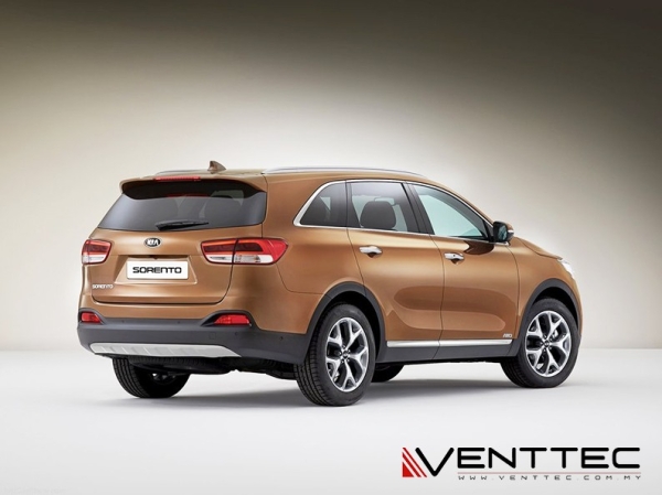 KIA SORENTO (4 = 100MM) venttec door visor