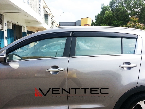 KIA SPORTAGE venttec door visor