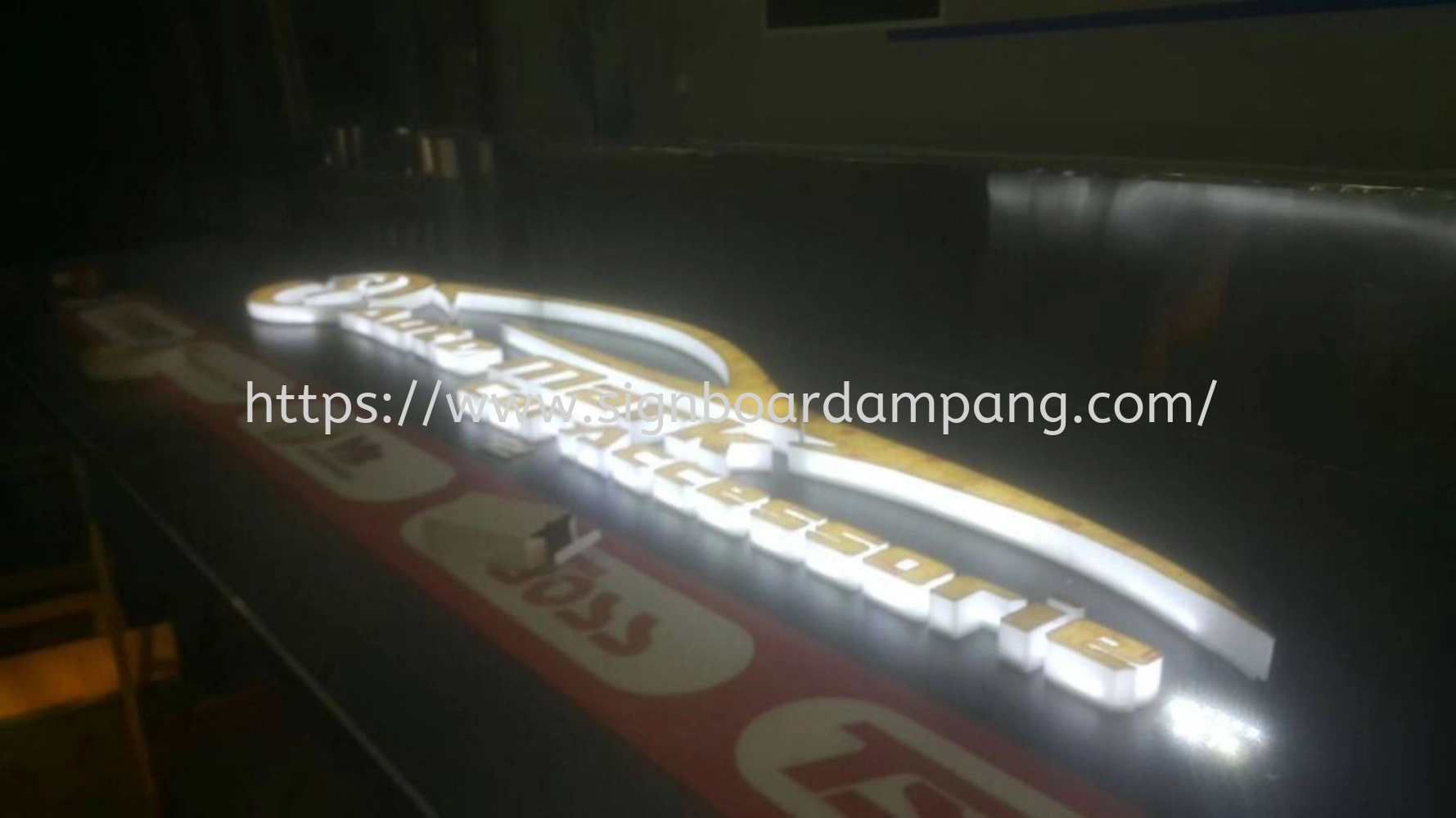 3D LED BACKLIT SIGN INSTALLATION AT SUBANG JAYA, SELANGOR, AMPANG ...