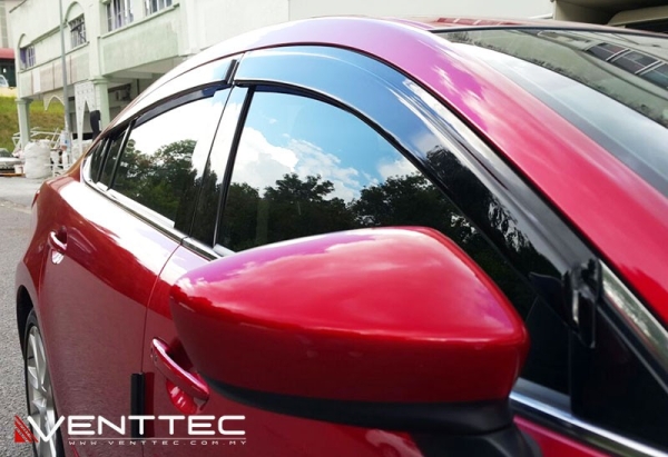 MAZDA 6 SEDAN venttec door visor