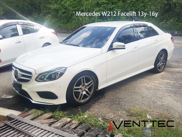 MERCEDES E-CLASS W212 SEDAN VENTTEC DOOR VISOR